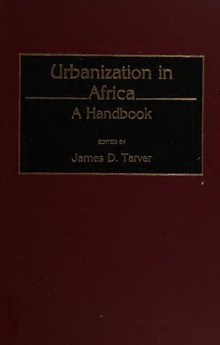 Urbanization in Africa: A Handbook