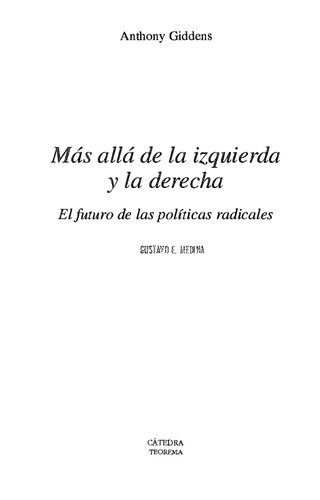 Más allá de la izquierda y la derecha