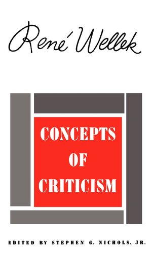 Concepts of Criticism