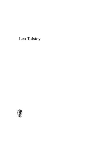 Leo Tolstoy (Critical Lives)