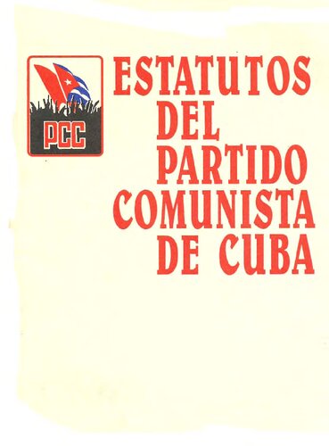Estatutos del Partido Comunista de Cuba