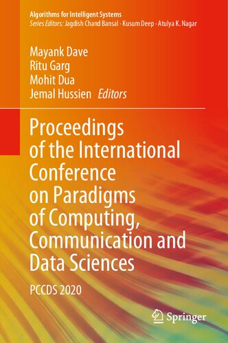 Proceedings of the International Conference on Paradigms of Computing, Communication and Data Sciences: PCCDS 2020