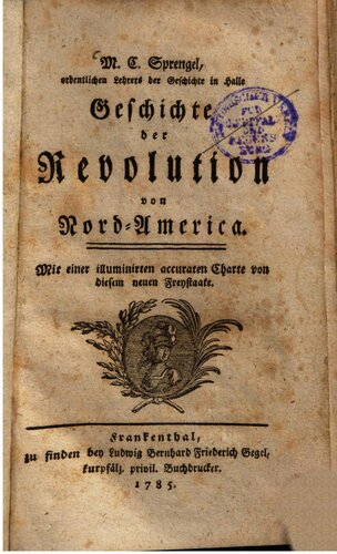 Geschichte der Revolution von Nord-Amerika