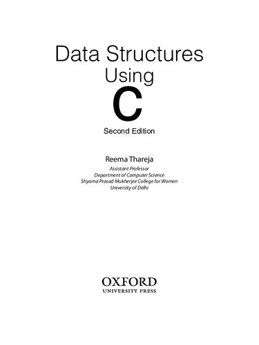 Data Structures Using C