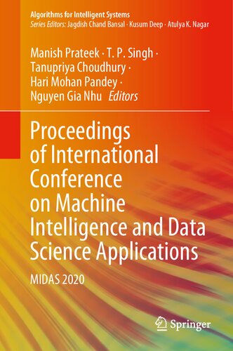 Proceedings of International Conference on Machine Intelligence and Data Science Applications: MIDAS 2020