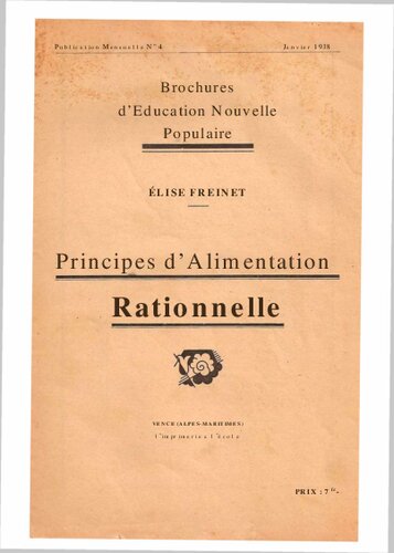 Principes d'Alimentation Rationelle