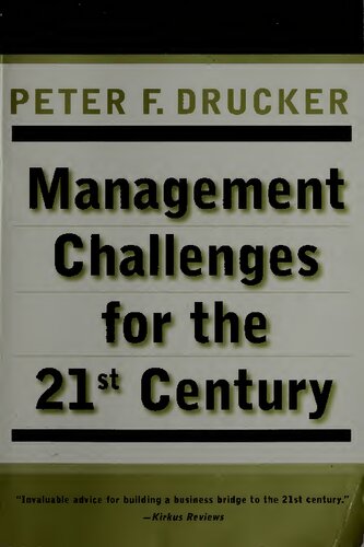 Management Challenges for the 21st Century