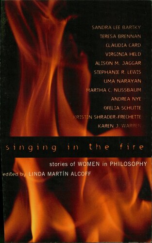 Singing in the Fire: Stories of Women in Philosophy
