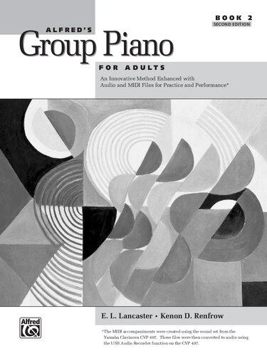 Alfred's Group Piano for Adults: Student Book 2, 2nd Edition (Book & CD-ROM)