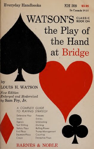Watson’s Classic Book on the Play of the Hand at Bridge