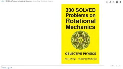 300 Solved Problems on Rotational Mechanics