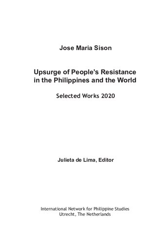 Upsurge of People’s Resistance in the Philippines and the World - Selected Works 2020
