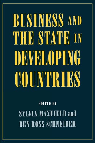 Business and the State in Developing Countries