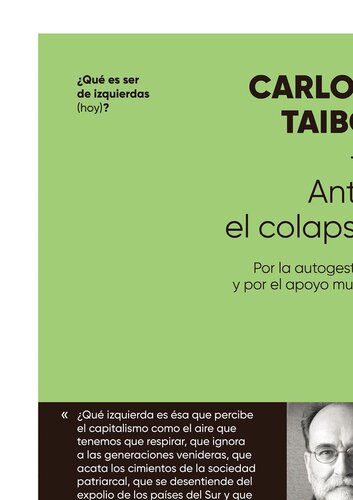 Ante el colapso: Por la autogestión y por el apoyo mutuo