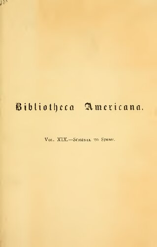 A Dictionary of Books Relating to America, from its Discovery to the Present Time