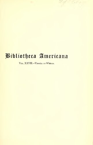 A Dictionary of Books Relating to America, from its Discovery to the Present Time