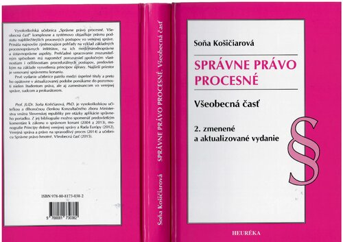Správne právo procesné. Všeobecná časť