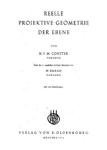 Reelle projektive Geometrie der Ebene