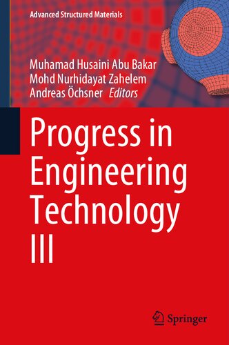 Progress in Engineering Technology III