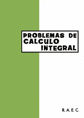 Problemas de Cálculo Integral