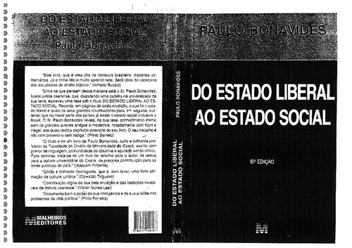 Do estado liberal ao estado social