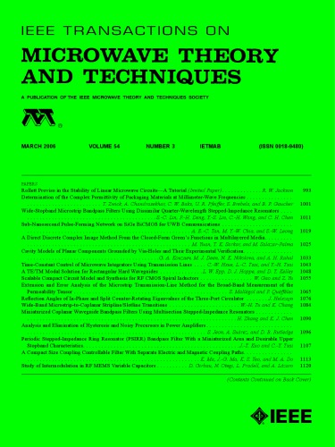 IEEE MTT-V054-I03 (2006-03)
