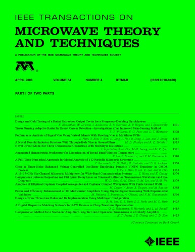 IEEE MTT-V054-I04A (2006-04A)