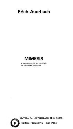 Mímesis: a representação da realidade na literatura ocidental