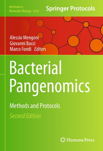 Bacterial pangenomics : methods and protocols