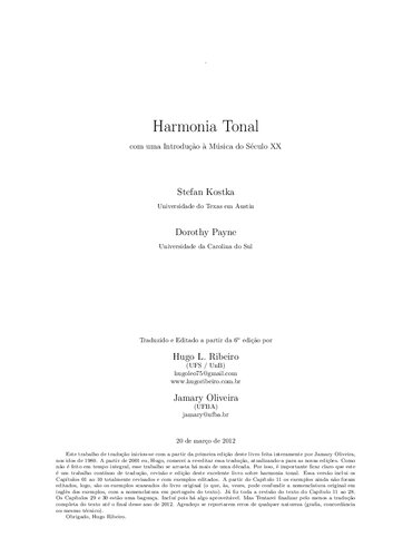 Harmonia Tonal