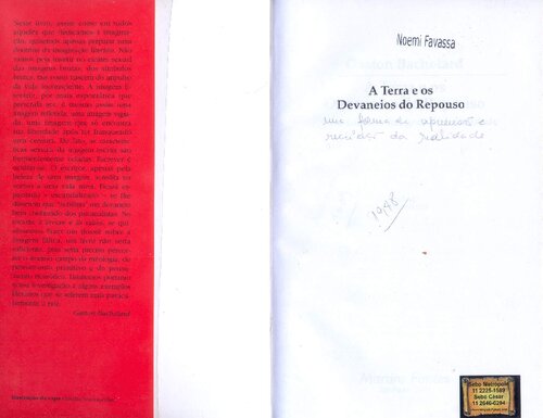 A terra e os devaneios do repouso