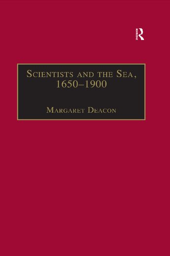 Scientists and the Sea, 1650–1900: A Study of Marine Science