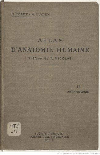 Atlas d'anatomie humaine