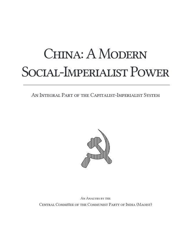 China: A Modern Social-Imperialist Power