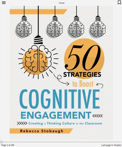 Fifty Strategies to Boost Cognitive Engagement: Creating a Thinking Culture in the Classroom (50 Teaching Strategies to Support Cognitive Development)