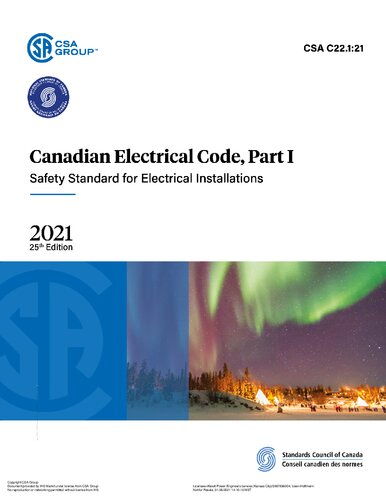 Canadian Electrical Code, Part I