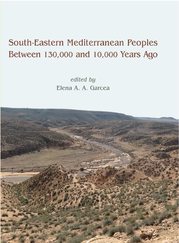 South-eastern Mediterranean peoples between 130,000 and 10,000 years ago