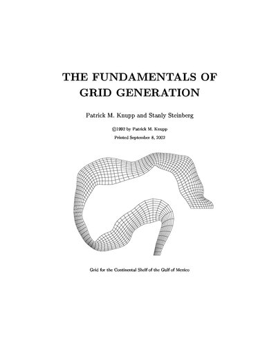 Fundamentals of Grid Generation