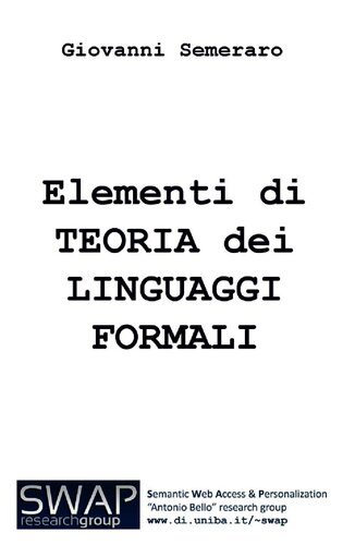 Elementi di teoria dei linguaggi formali