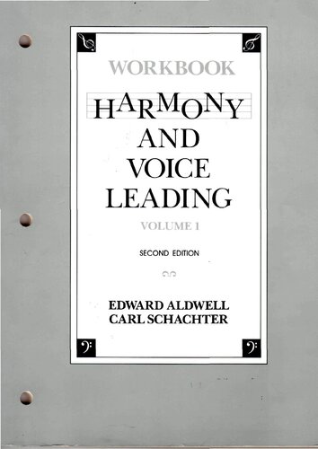 Workbook: Harmony And Voice Leading