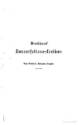 Brockhaus' Konversations-Lexikon