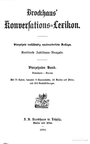 Brockhaus' Konversations-Lexikon