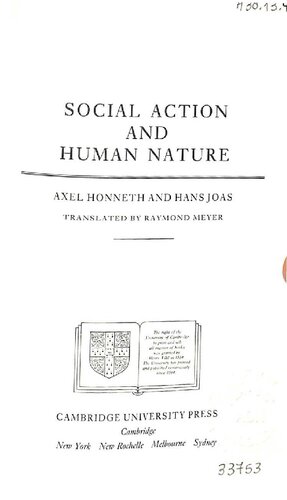 Social action and human nature
