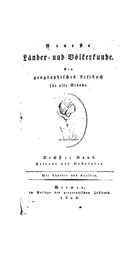 Neueste Länder- und Völkerkunde; ein geographisches Lesebuch für alle Stände