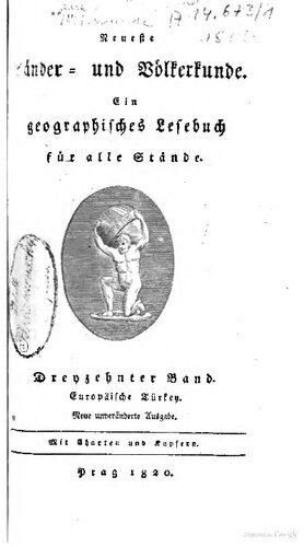 Neueste Länder- und Völkerkunde; ein geographisches Lesebuch für alle Stände