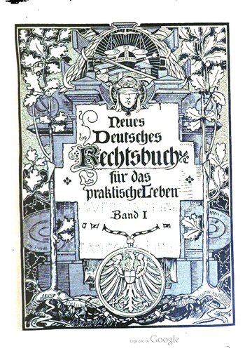Neues deutsches Rechstbuch für das praktische Leben