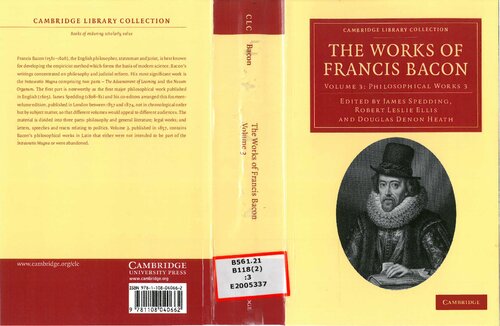 The Works of Francis Bacon