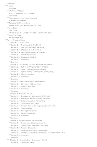 Linux Programming by Example:The Fundamentals