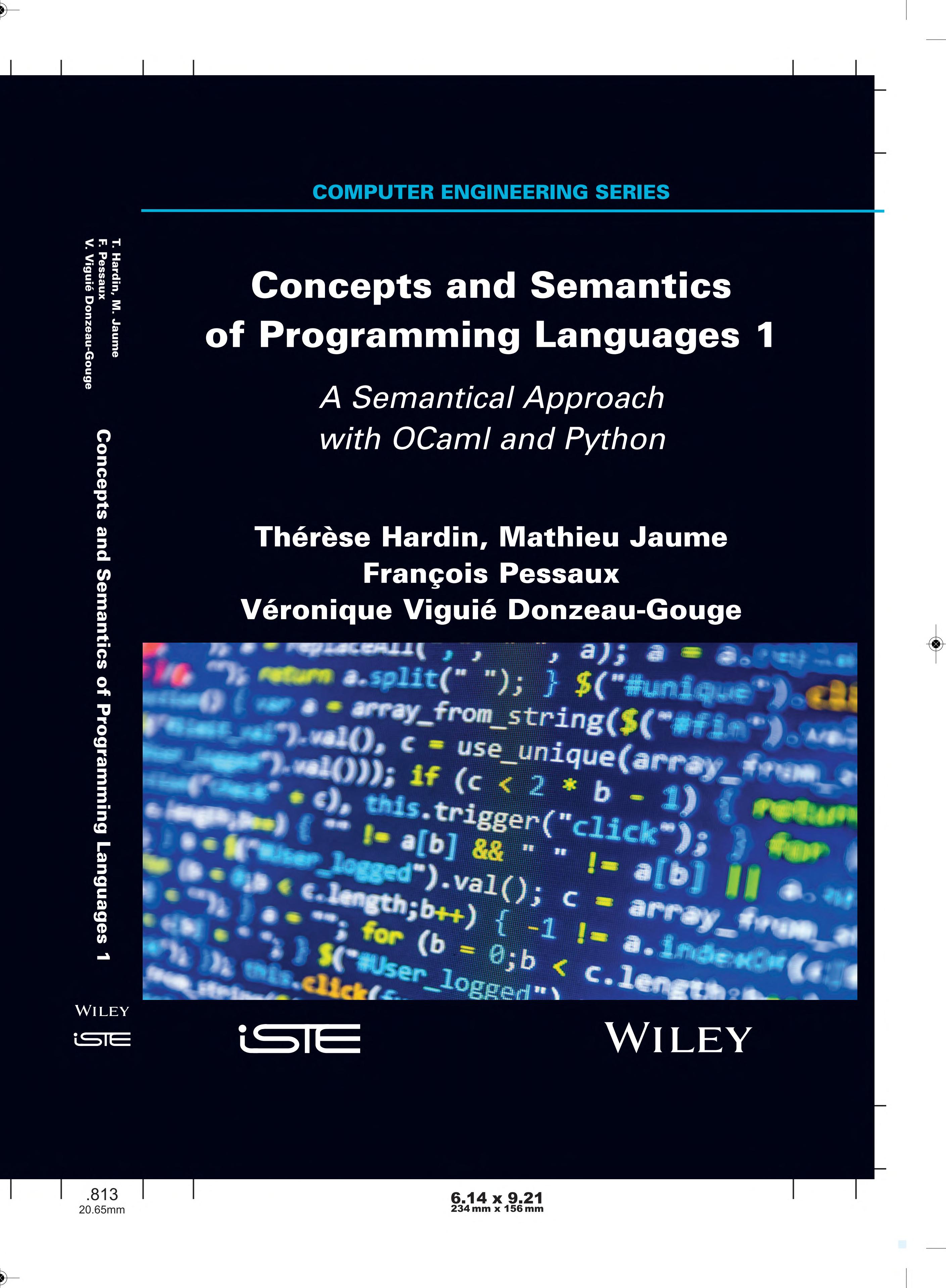 Concepts and Semantics of Programming Languages 1: A Semantical Approach with OCaml and Python