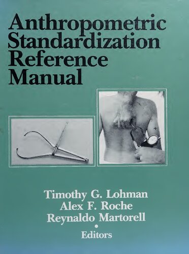Anthropometric Standardization Reference Manual